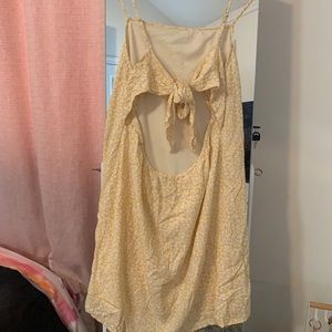Little yellow summer dress